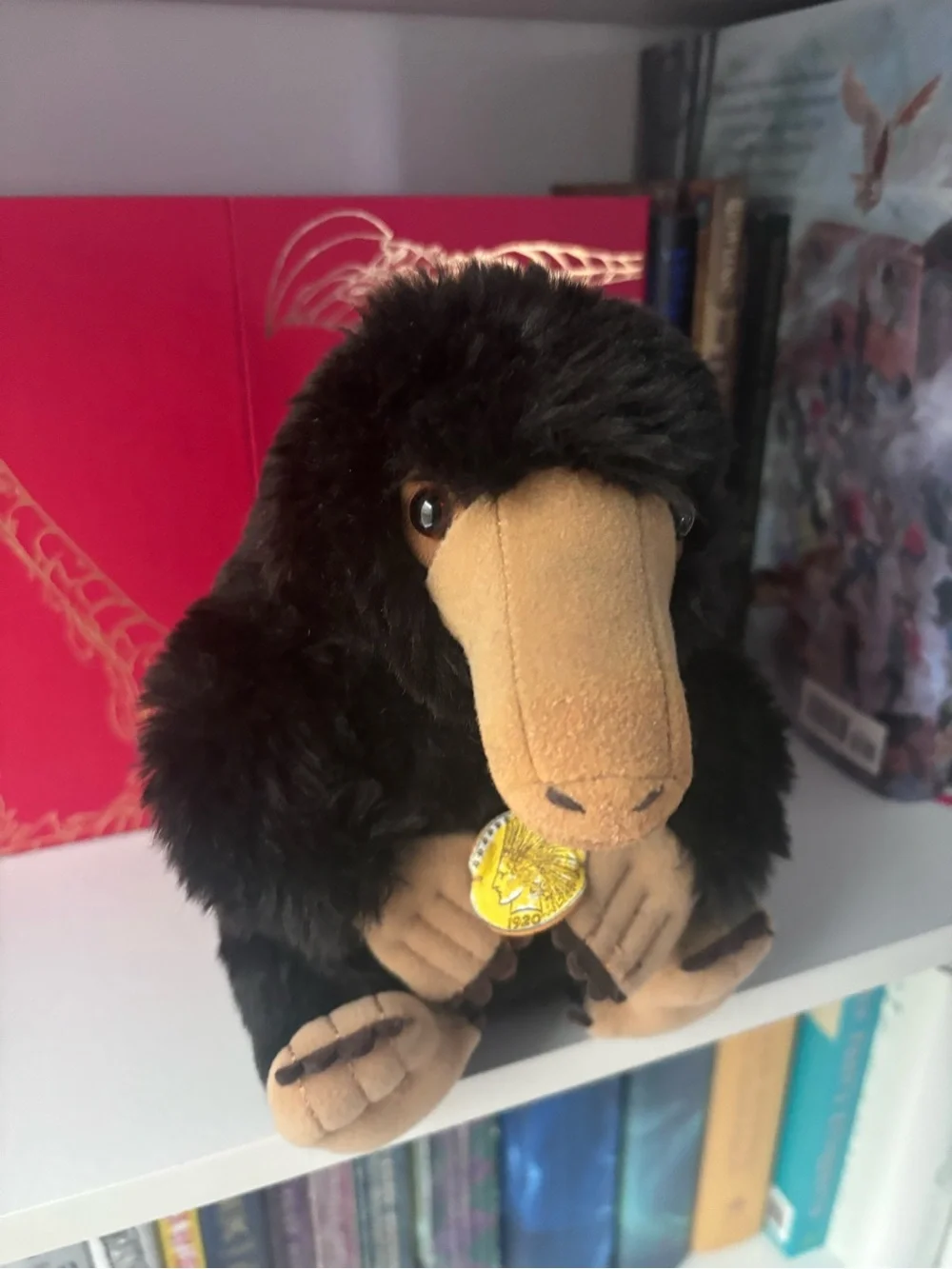 Fantastic Beasts Plush Niffler Stuffed Toy - Black and Tan